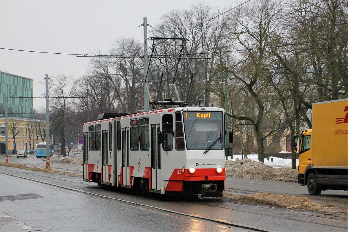 Таллин, Tatra KT4D № 172