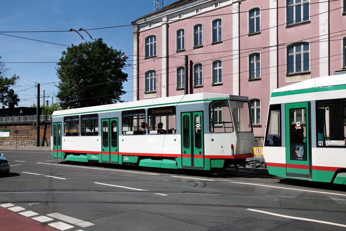 Magdeburg, Tatra B6A2M № 2204