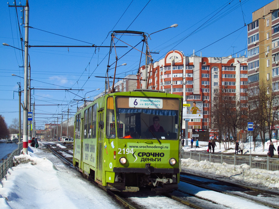 Ульяновск, Tatra T6B5SU № 2194
