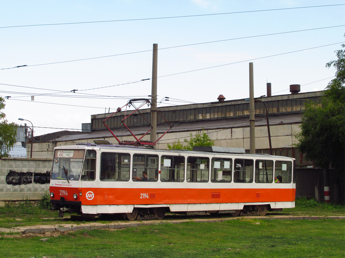 Ульяновск, Tatra T6B5SU № 2194