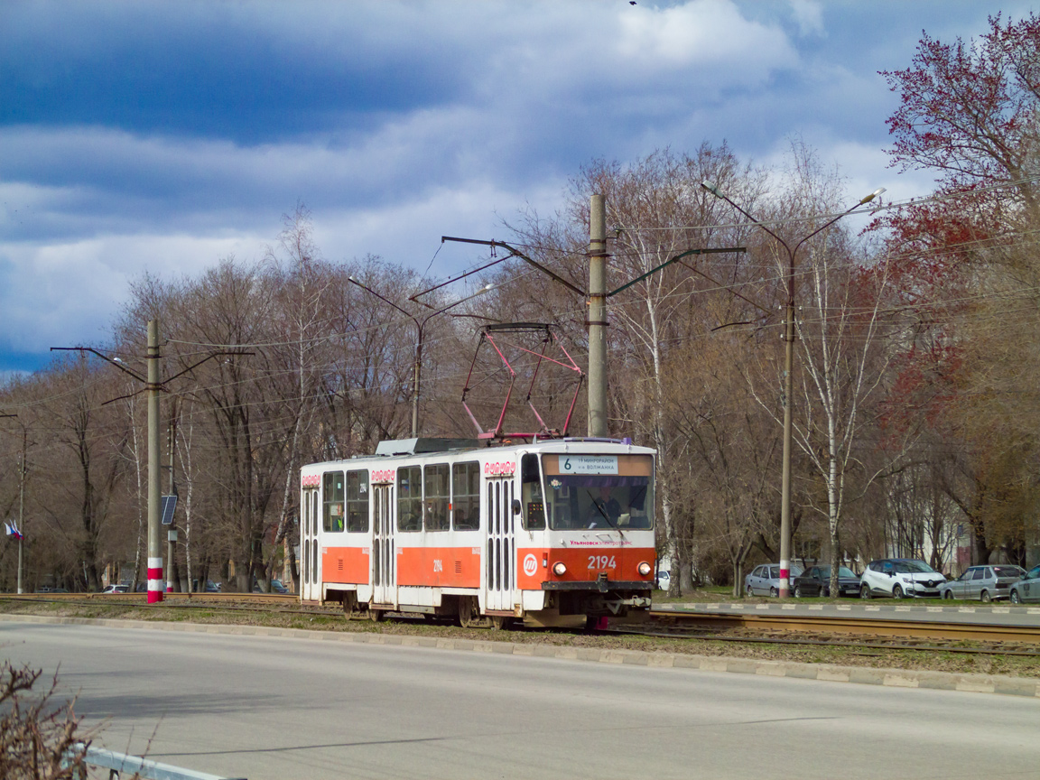 Ульяновск, Tatra T6B5SU № 2194