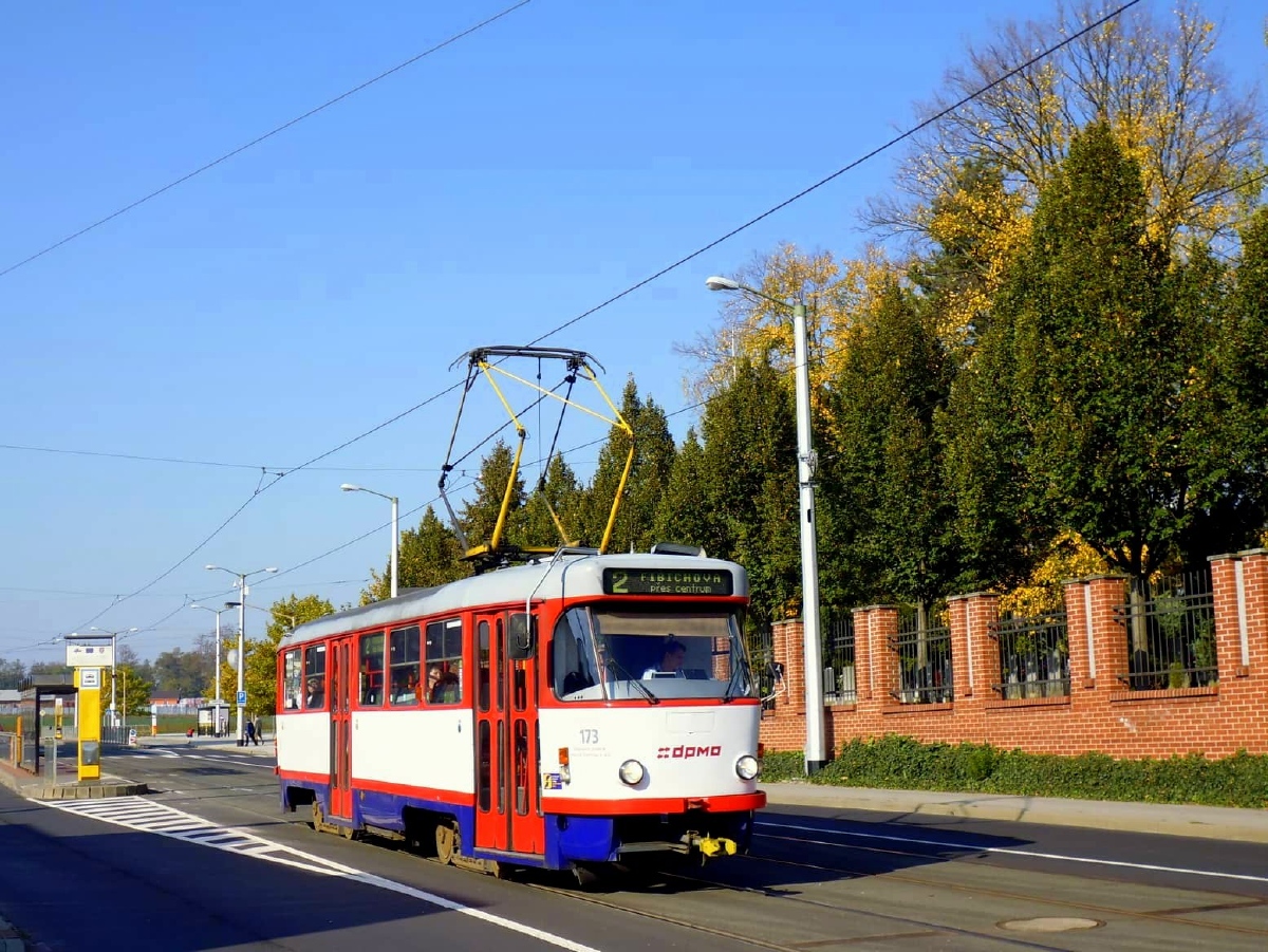 Оломоуц, Tatra T3R.P № 173