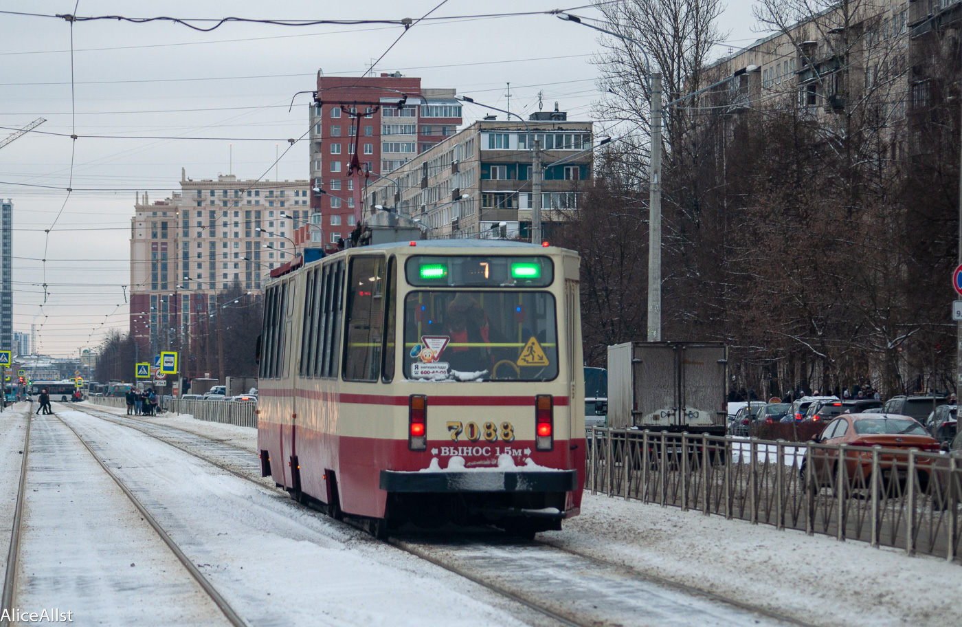 Санкт-Петербург, ЛВС-86К № 7088 Санкт-Петербург, ЛВС-86К № 7088