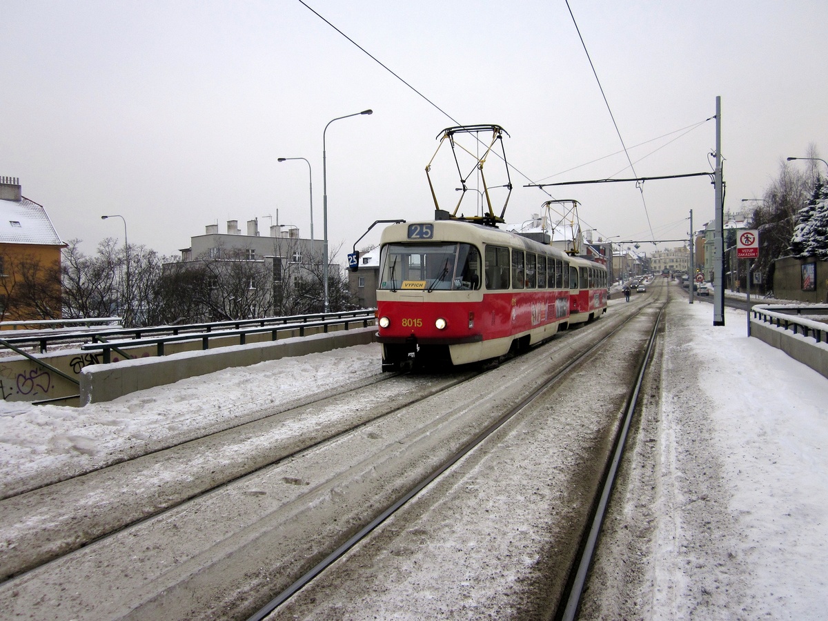Прага, Tatra T3M2-DVC № 8015 Прага, Tatra T3M2-DVC № 8015