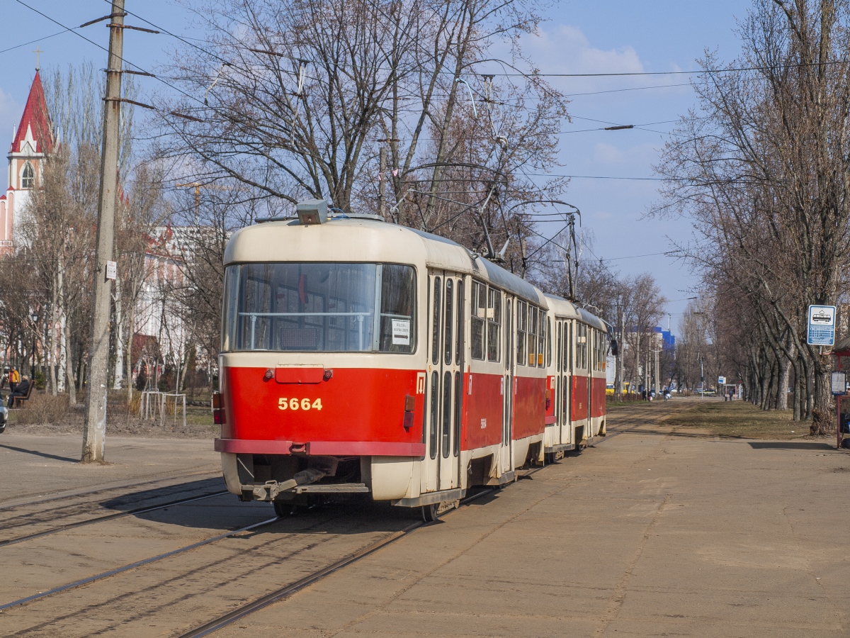 Киев, Tatra T3SUCS № 5664