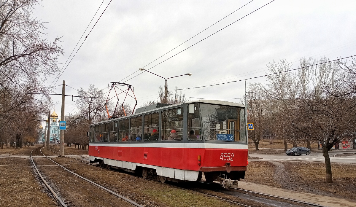 Харьков, Tatra T6B5SU № 4552