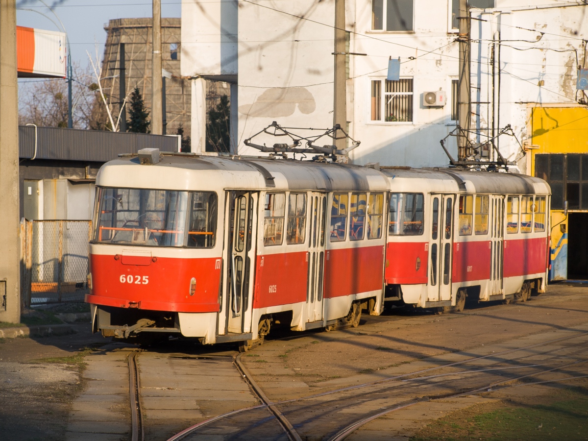 Киев, Tatra T3SU № 6025