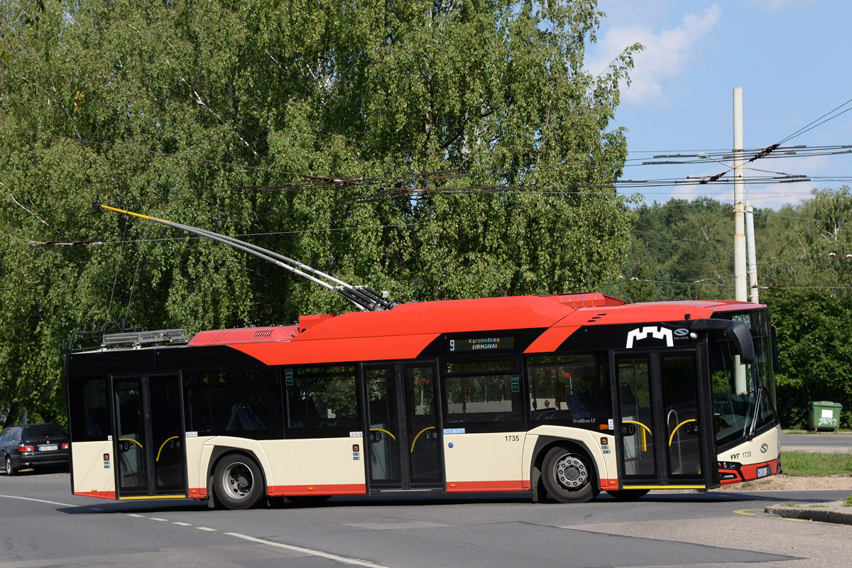 Вильнюс, Solaris Trollino IV 12 Škoda № 1735