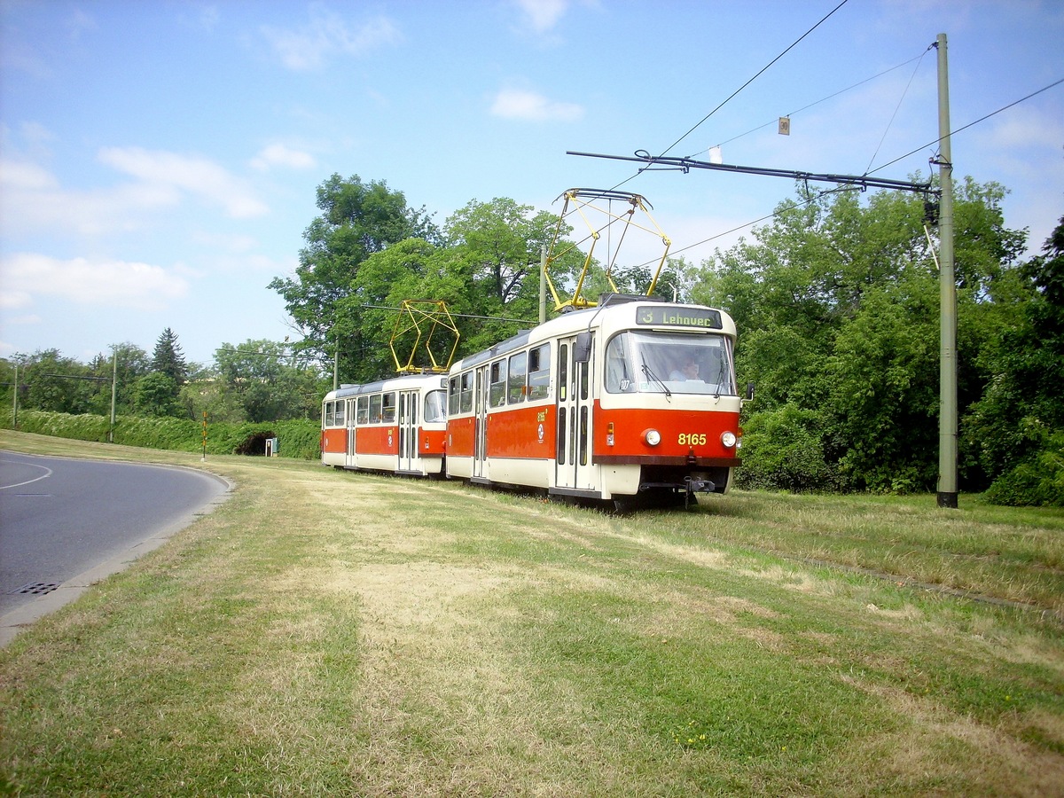 Прага, Tatra T3R.PV № 8165