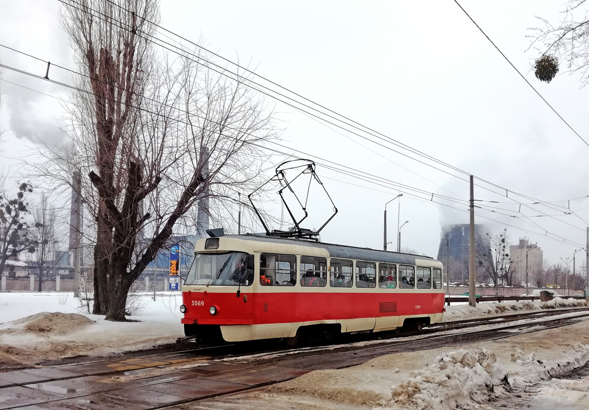 Киев, Tatra T3SU № 5569