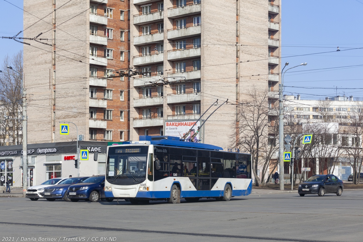 Санкт-Петербург, ВМЗ-5298.01 «Авангард» № 5345