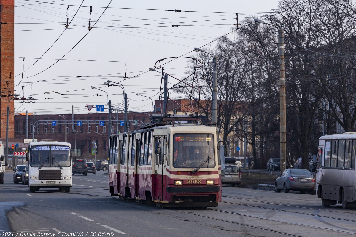 Санкт-Петербург, ЛВС-86К-М № 3068