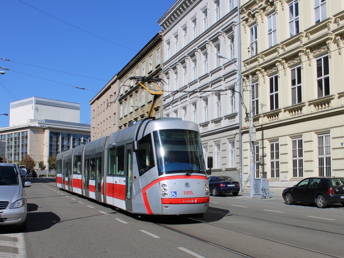 Брно, Škoda 13T Elektra № 1905