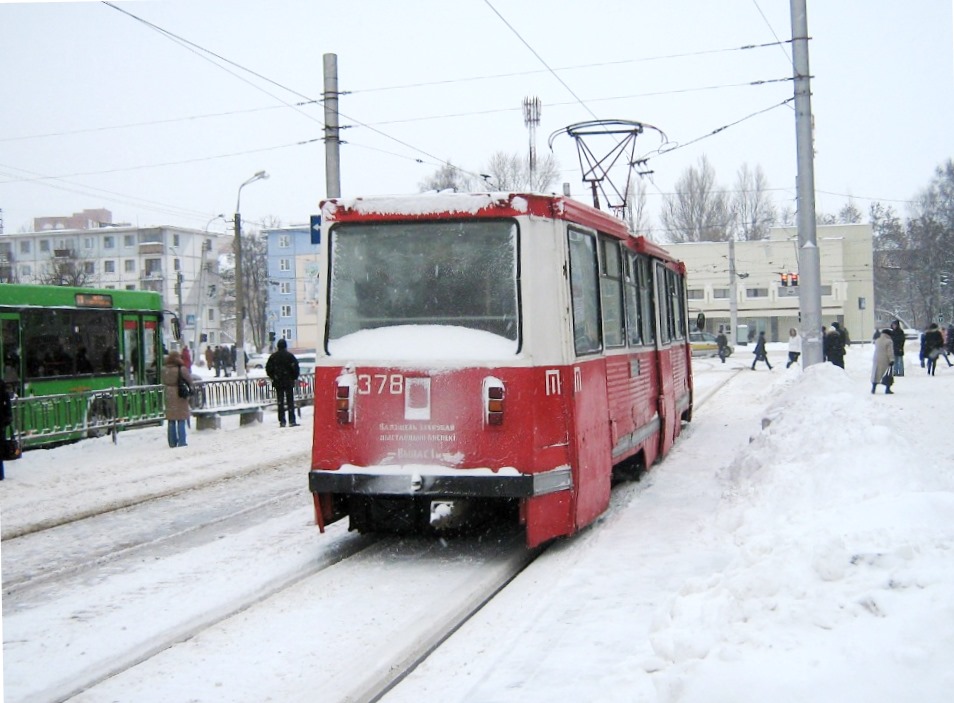 Vitebska, 71-605 (KTM-5M3) № 378 Vitebska, 71-605 (KTM-5M3) № 378