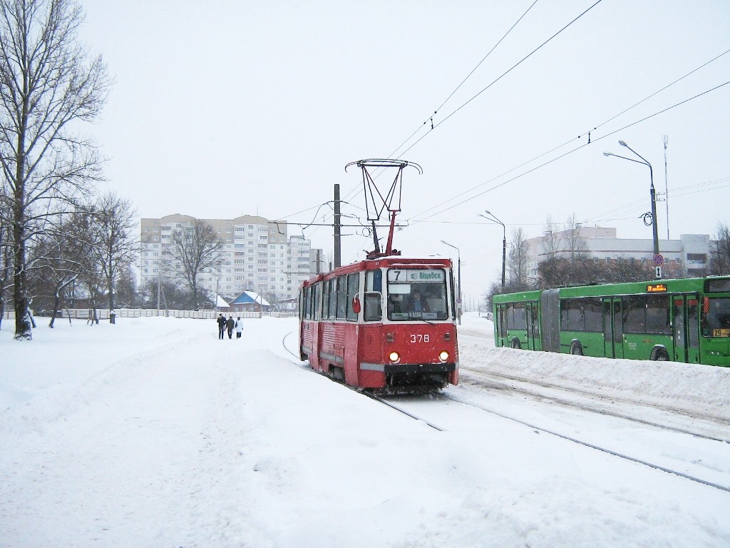 Vitebska, 71-605 (KTM-5M3) № 378 Vitebska, 71-605 (KTM-5M3) № 378