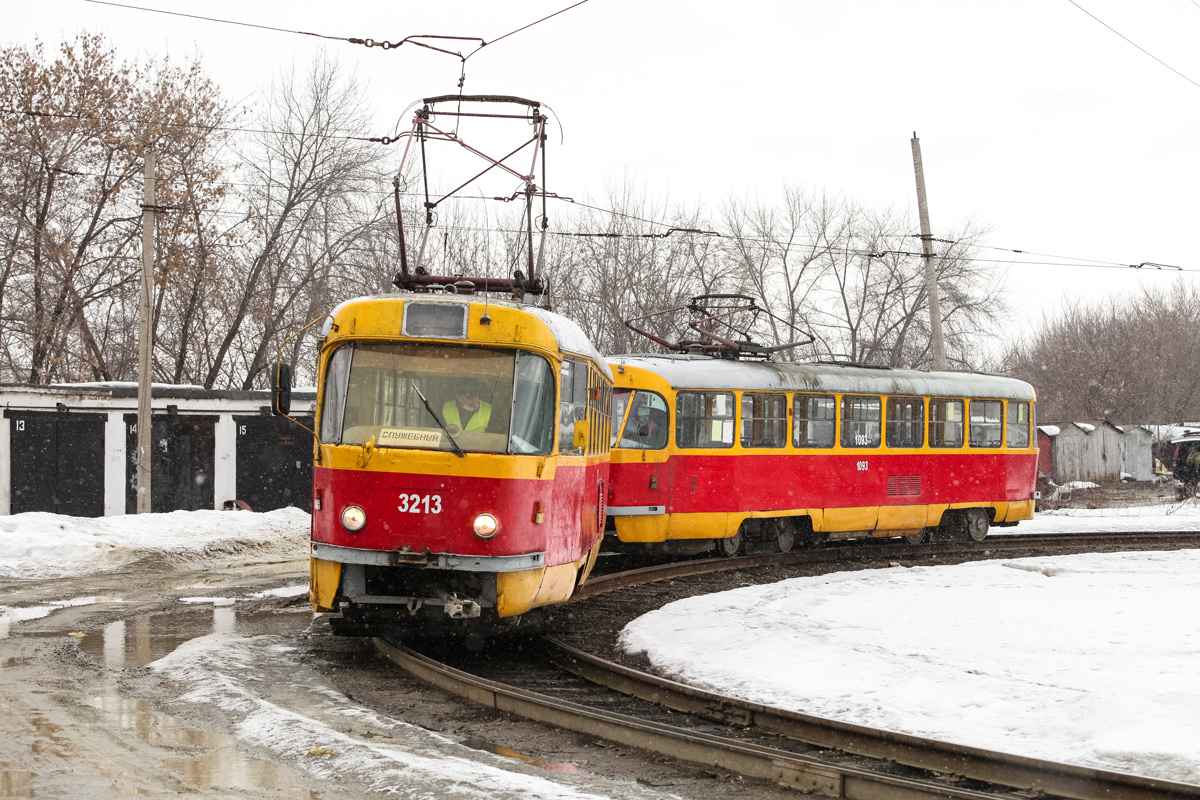 Barnaul, Tatra T3SU (2-door) Nr. 3213