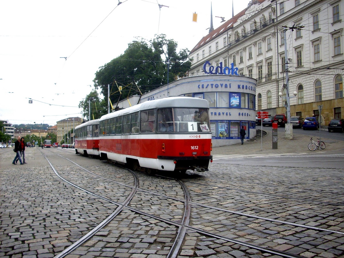 Брно, Tatra T3G № 1612