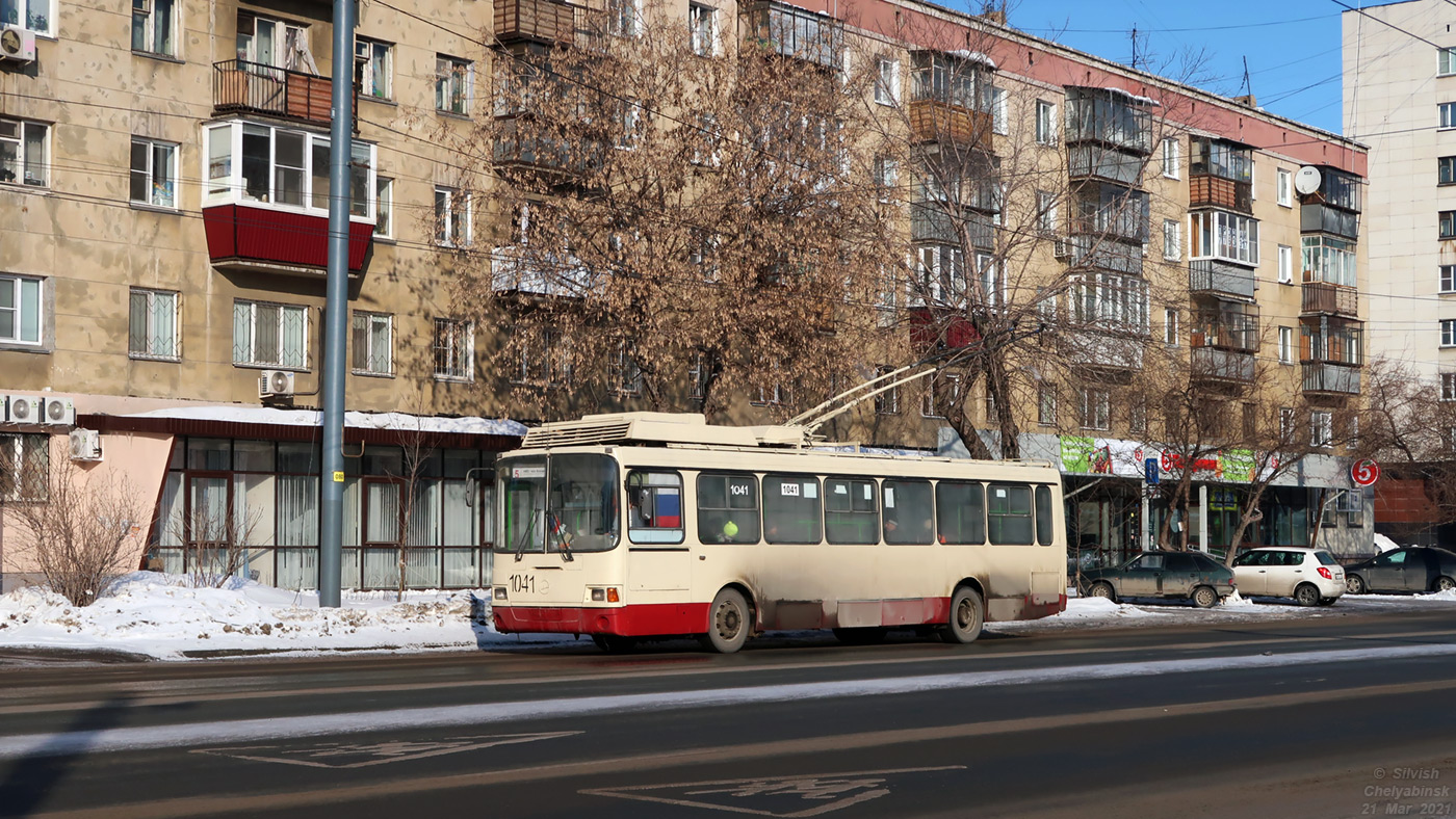Челябинск, ЛиАЗ-5280 (ВЗТМ) № 1041