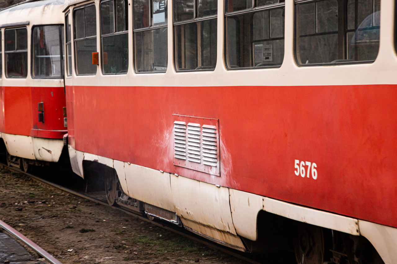 Киев, Tatra T3 № 5676; Киев — Происшествия