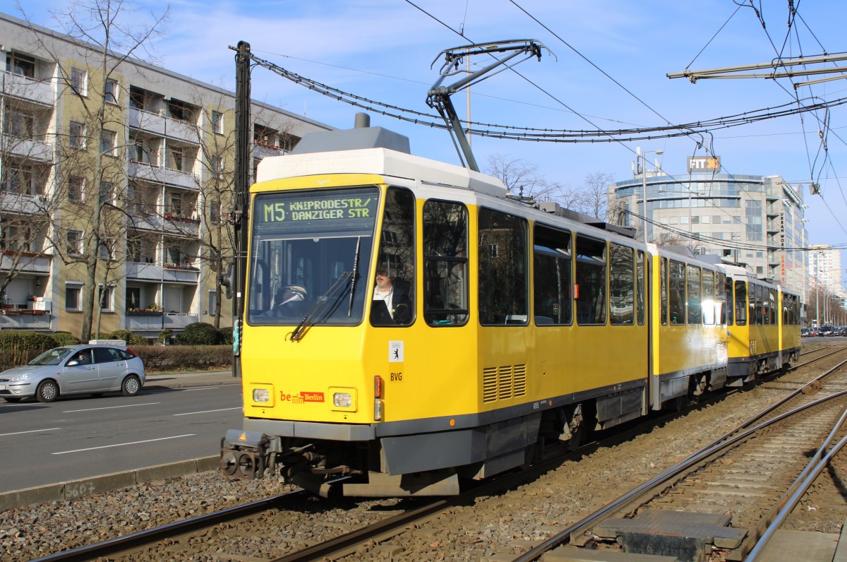 Берлин, Tatra KT4DM № 6155; Берлин, Tatra KT4DM № 6173