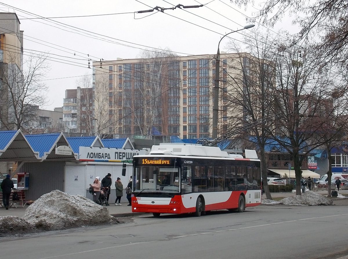 Луцк, Богдан Т70117 № 002