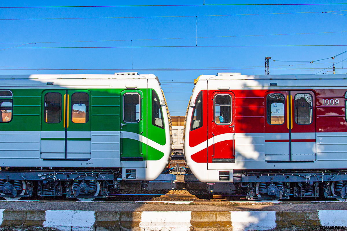 София, 81-717.4К № 1019; София, 81-717.4К № 1009; София — Доставка на модернизираните вагони от модел  81-717.4К/714.4К — 2020 — 2021