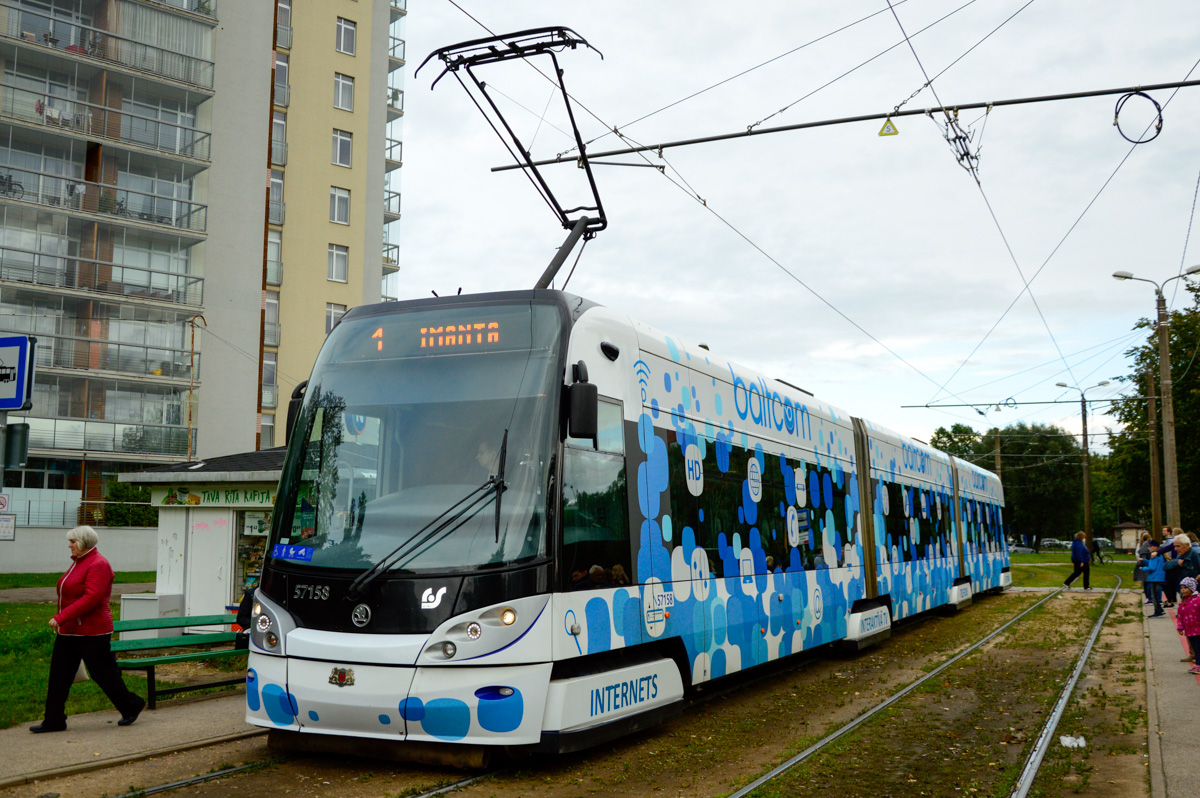 Рига, Škoda 15T ForCity Alfa Riga № 57158