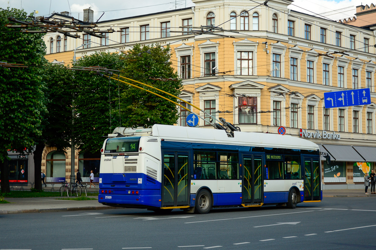 Рига, Škoda 24Tr Irisbus Citelis № 29309