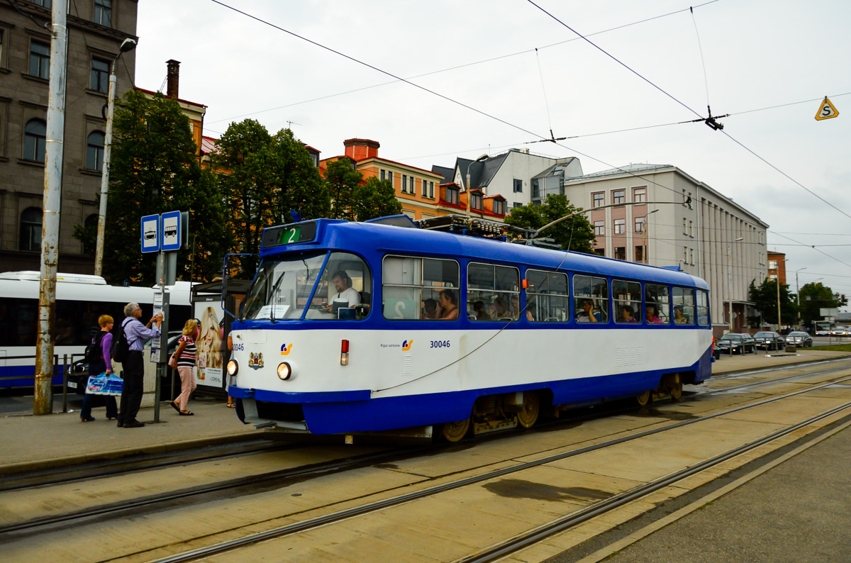 Рига, Tatra T3A № 30046