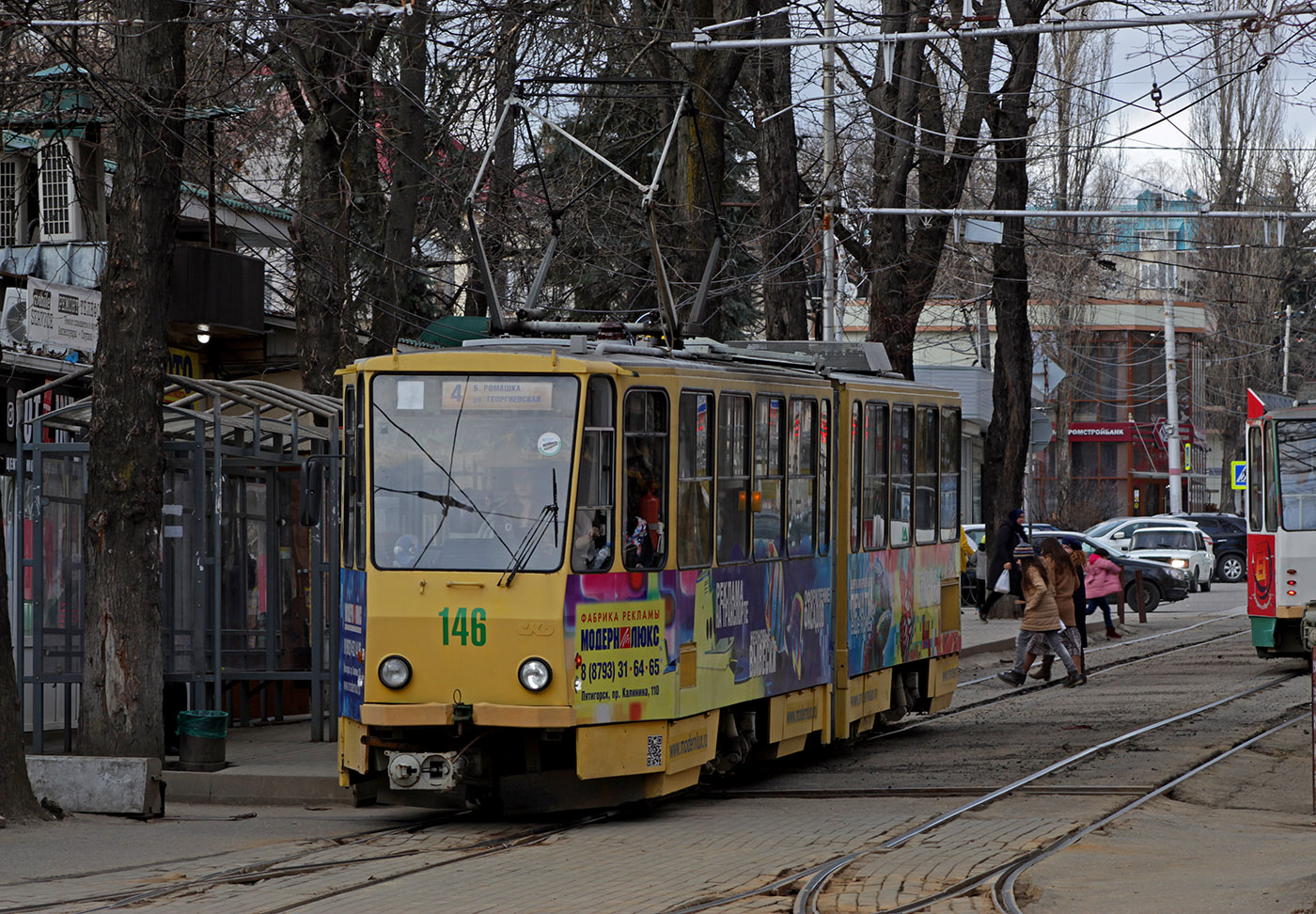 Пятигорск, Tatra KT4SU № 146