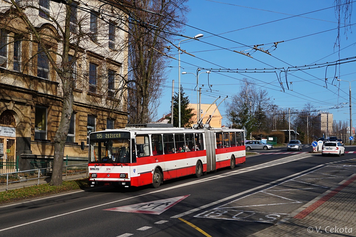 Усти-над-Лабем, Škoda 15Tr13/6M № 574