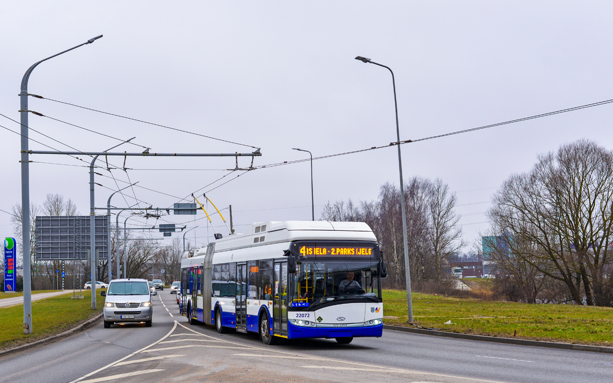 Рига, Solaris Trollino III 18,75 H2 № 22072