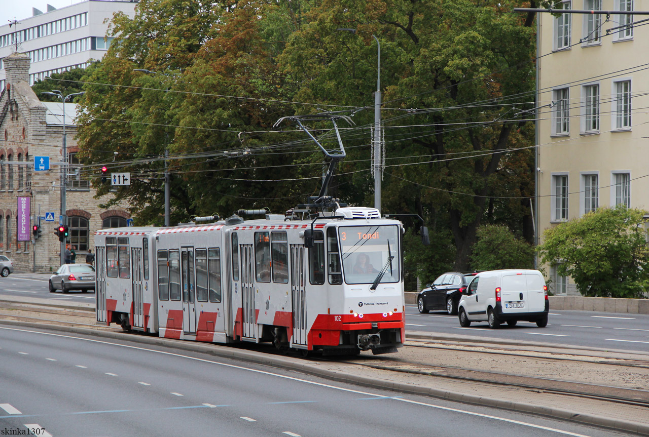 Таллин, Tatra KT6TM № 102