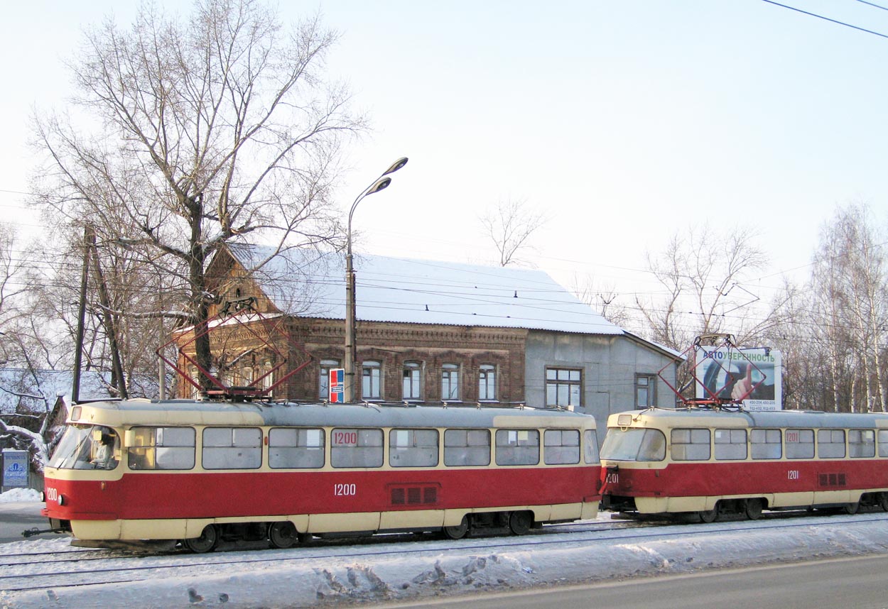 Izsevszk, Tatra T3SU — 1200