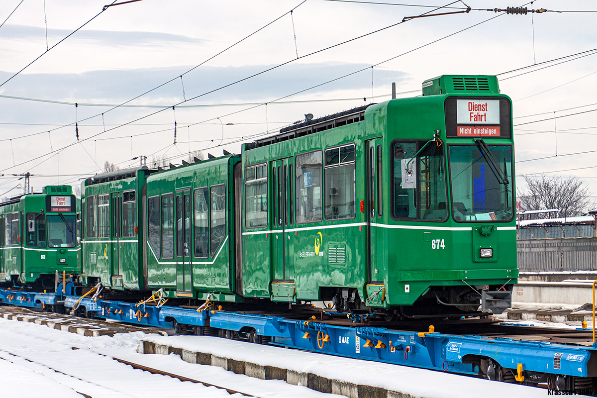Sofia, Schindler/Siemens Be 4/6 S № 674; Sofia — Delivery 28 trams Be 4/6 S Schindler/Siemens — 2017