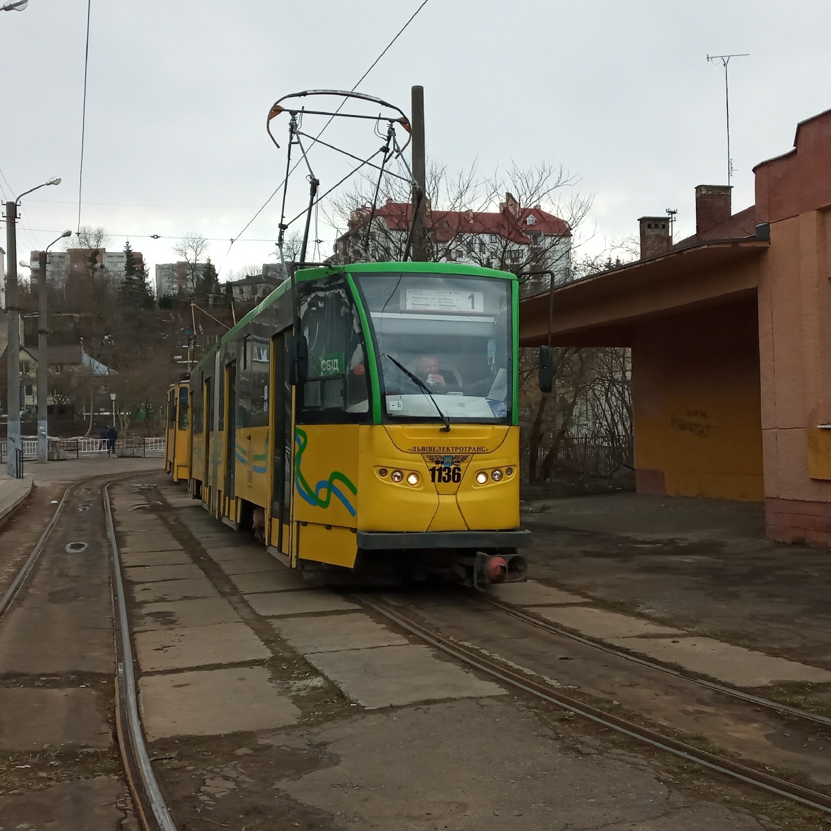 Львов, Tatra KT4SU № 1136