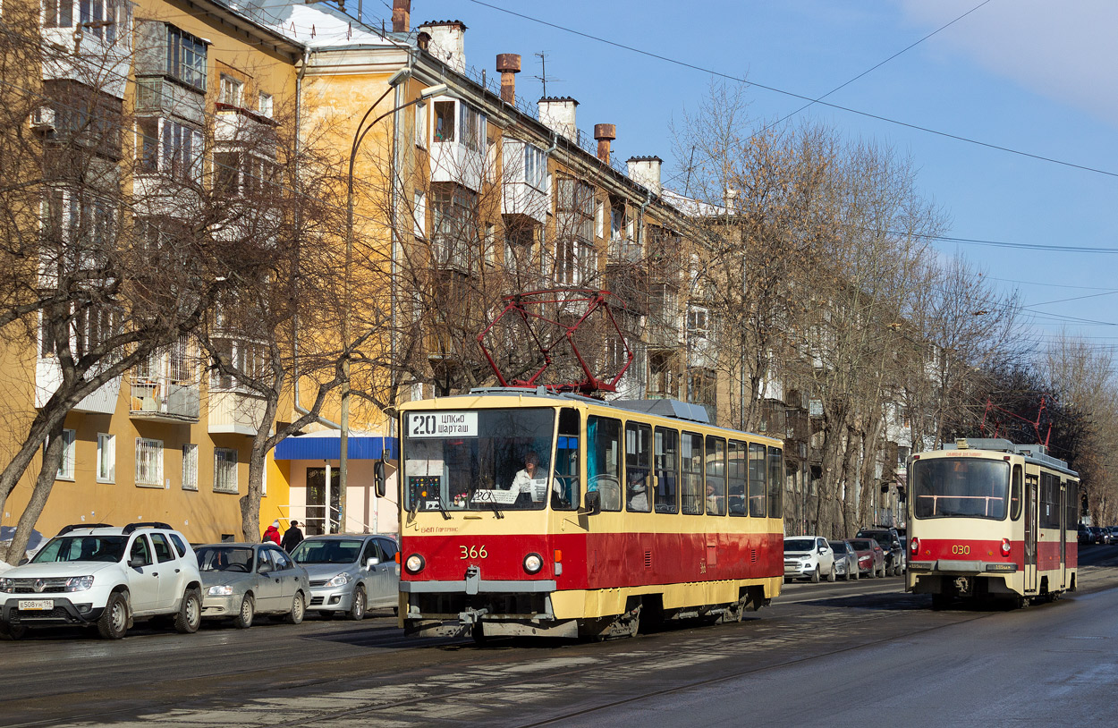 Екатеринбург, Tatra T6B5SU № 366