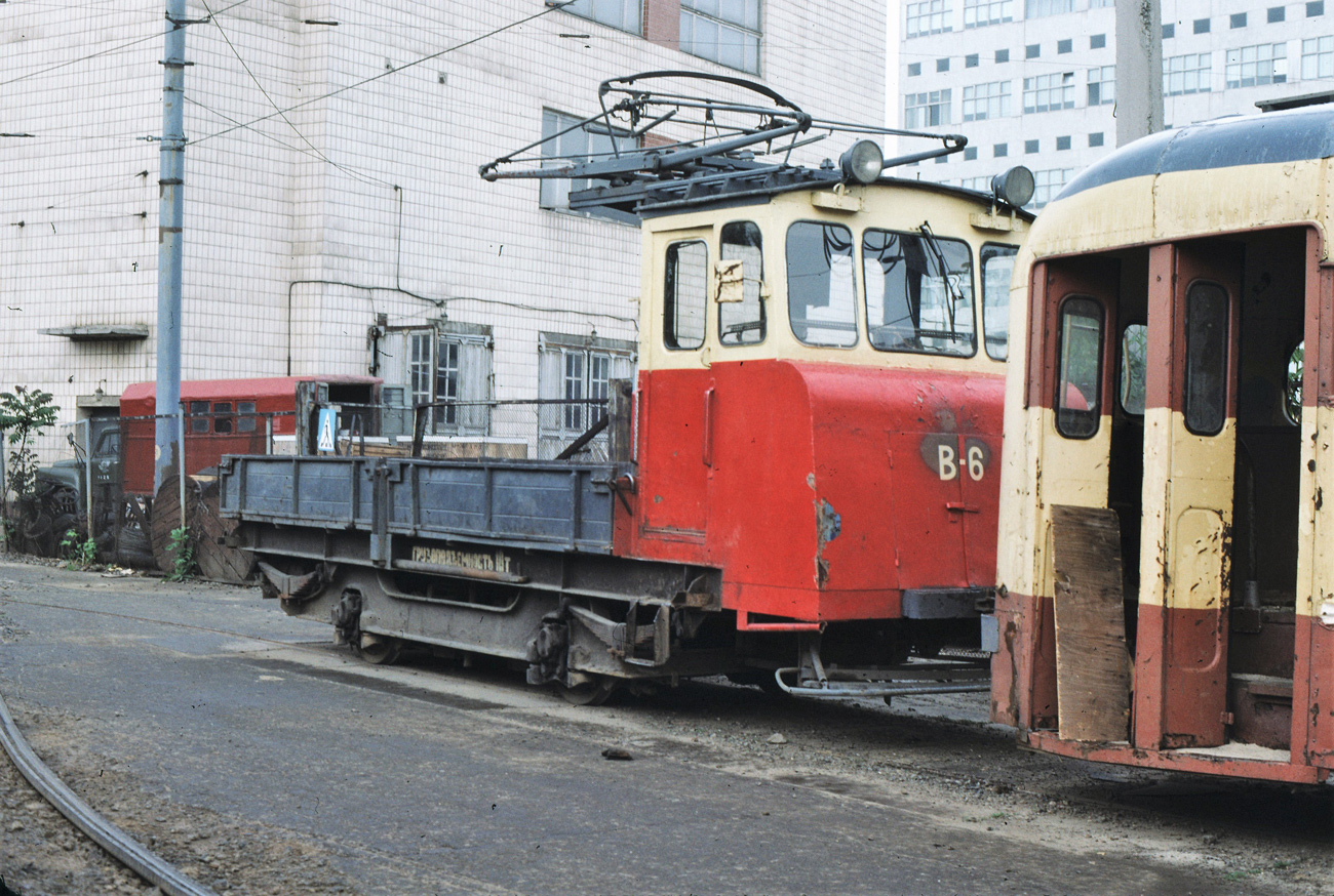 Kiev, 2-axle cargo car (KPET) N°. В-6; Kiev — Historical photos