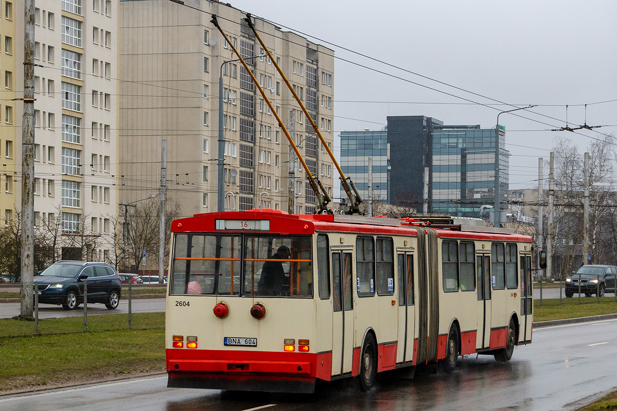 Вільнюс, Škoda 15Tr03/6 № 2604