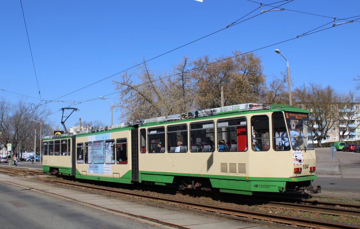 Бранденбург-на-Хафеле, Tatra KTNF6-B № 184