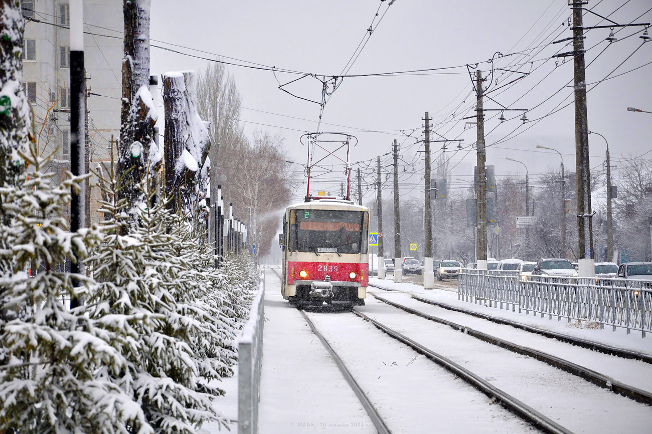 Volgograd, Tatra T6B5SU № 2839