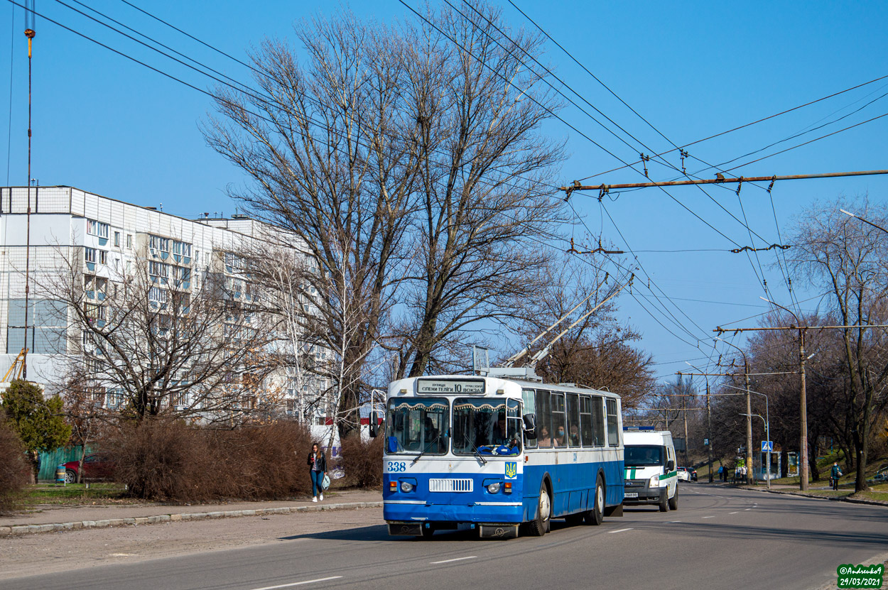 Черкассы, ЗиУ-682В-012 [В0А] № 338