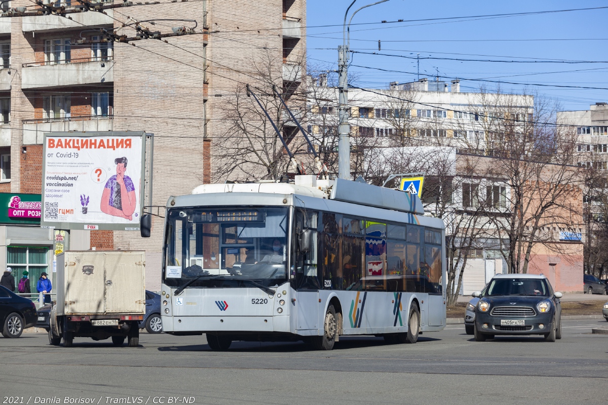 Санкт-Петербург, Тролза-5265.00 «Мегаполис» № 5220