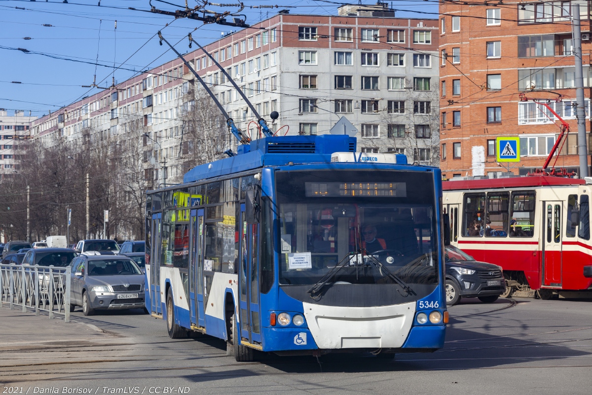 Санкт-Пецярбург, ВМЗ-5298.01 «Авангард» № 5346