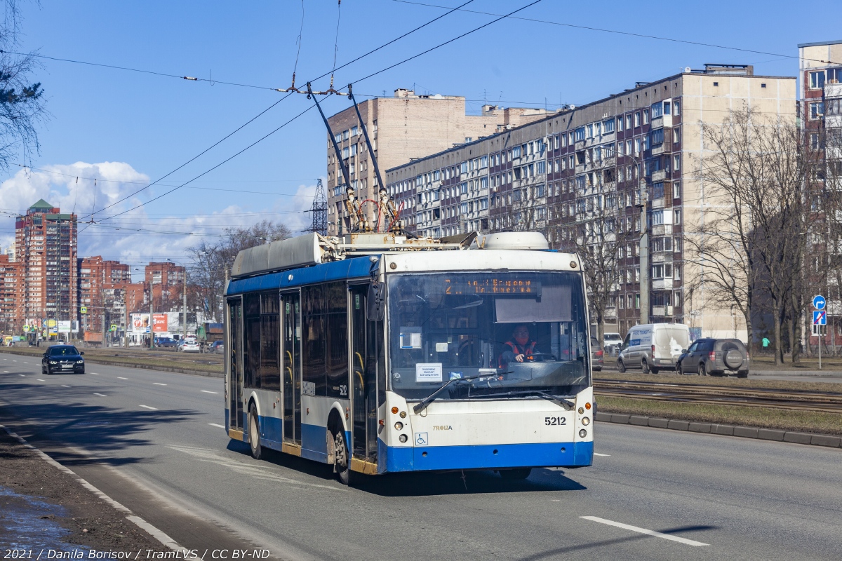 Санкт-Петербург, Тролза-5265.00 «Мегаполис» № 5212