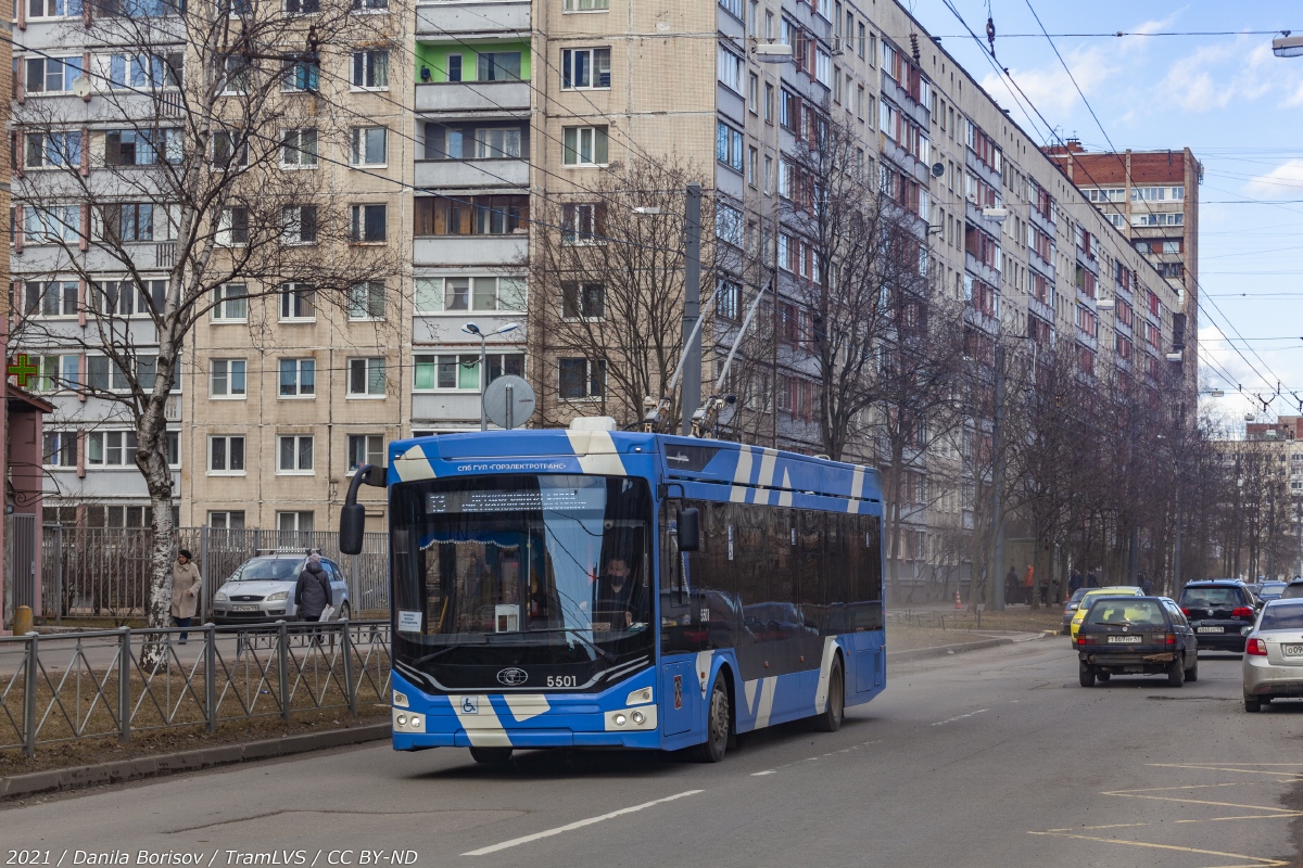 Санкт-Петербург, ПКТС-6281.00 «Адмирал» № 5501