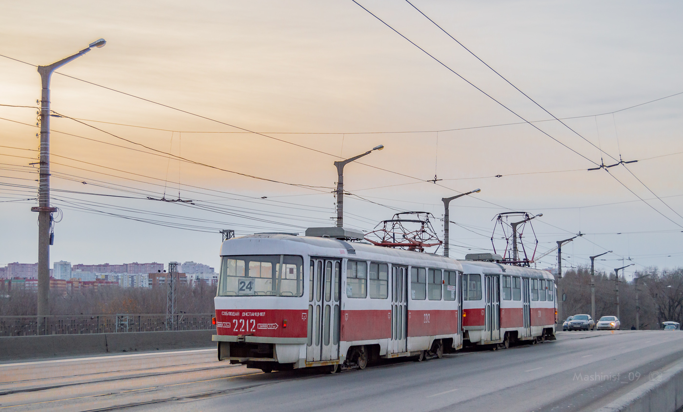 Самара, Tatra T3E № 2212