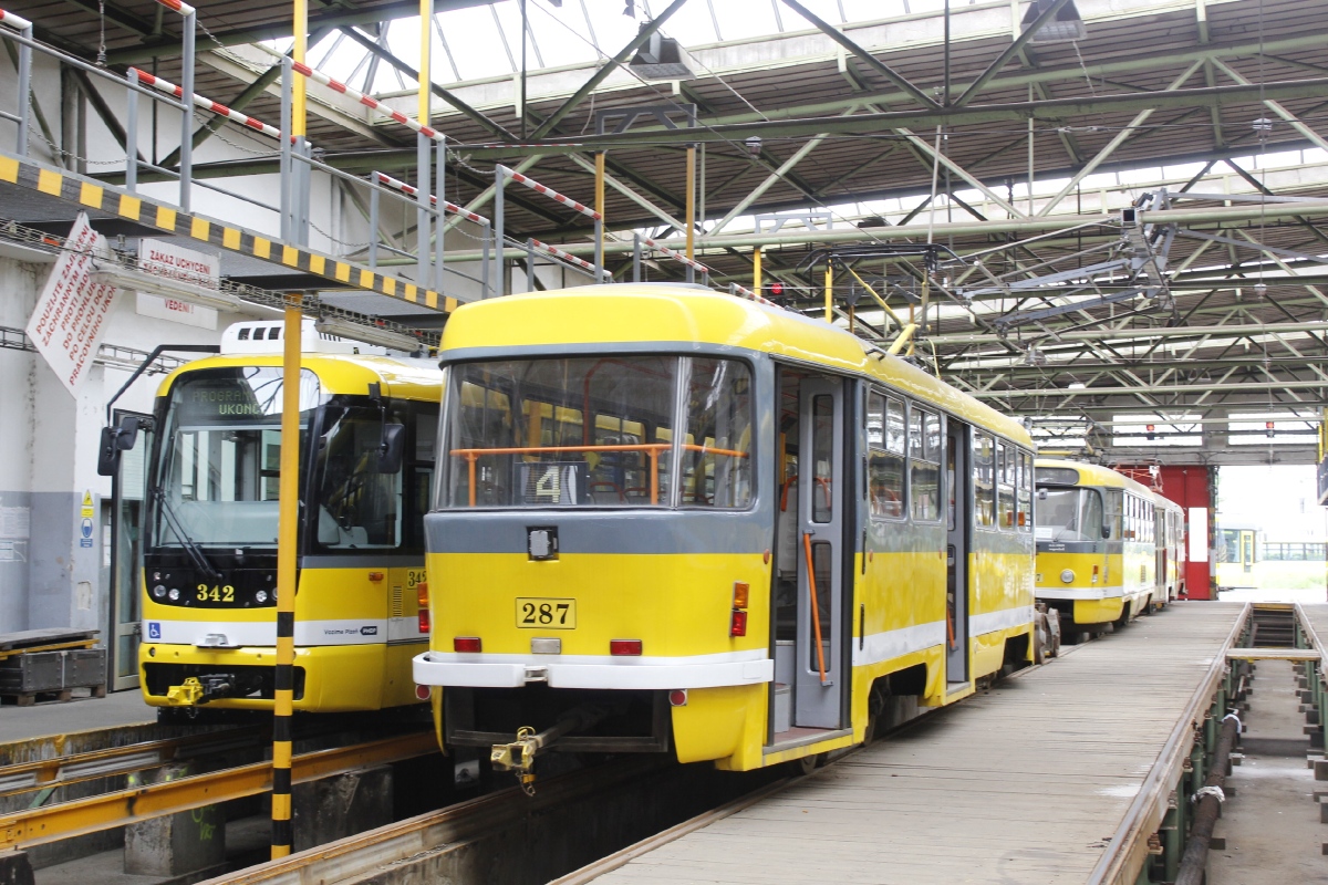 Плзень, Tatra T3R.P № 287