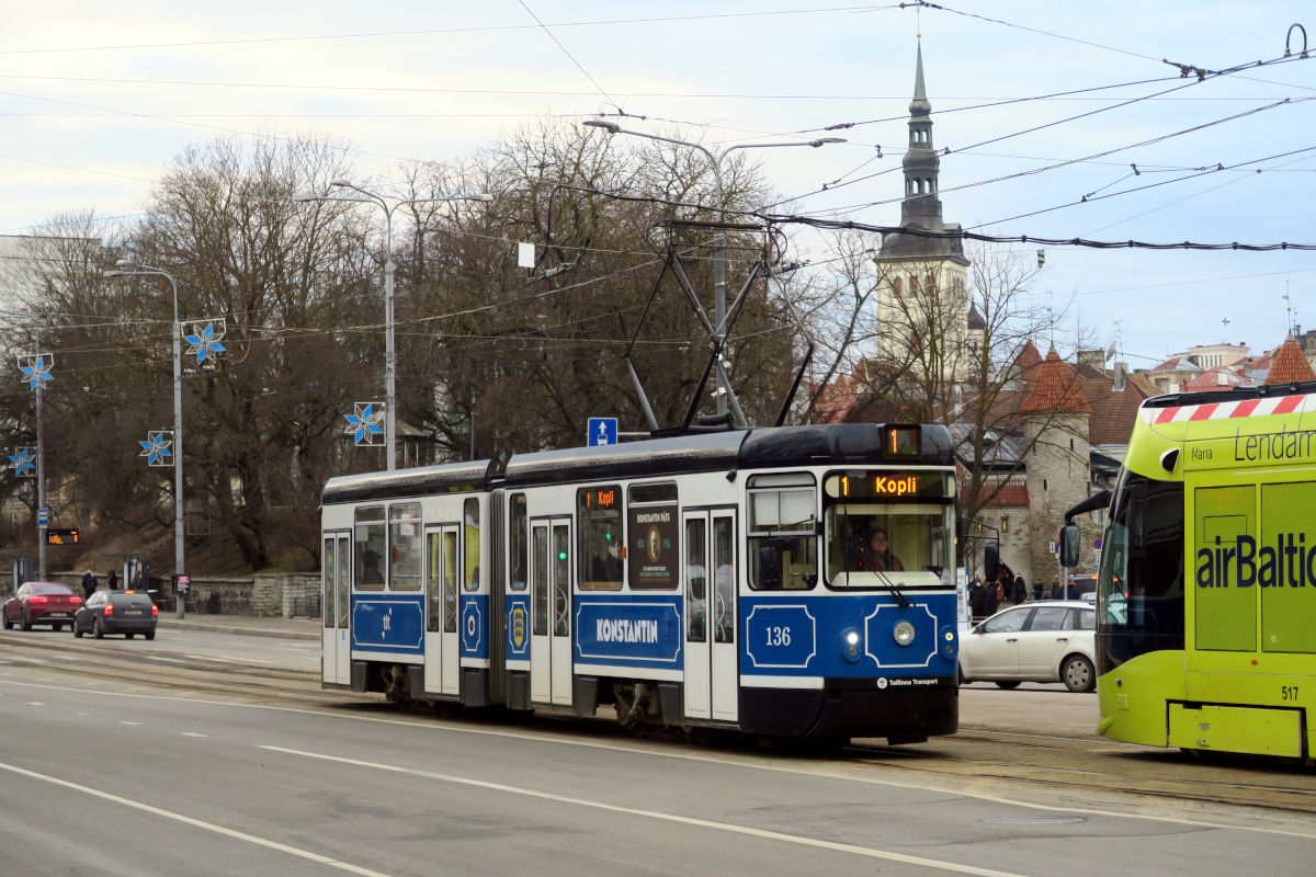 Tallinn, Tatra KT4TMR Nr. 136