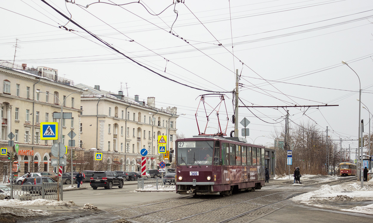 Yekaterinburg, Tatra T6B5SU № 360